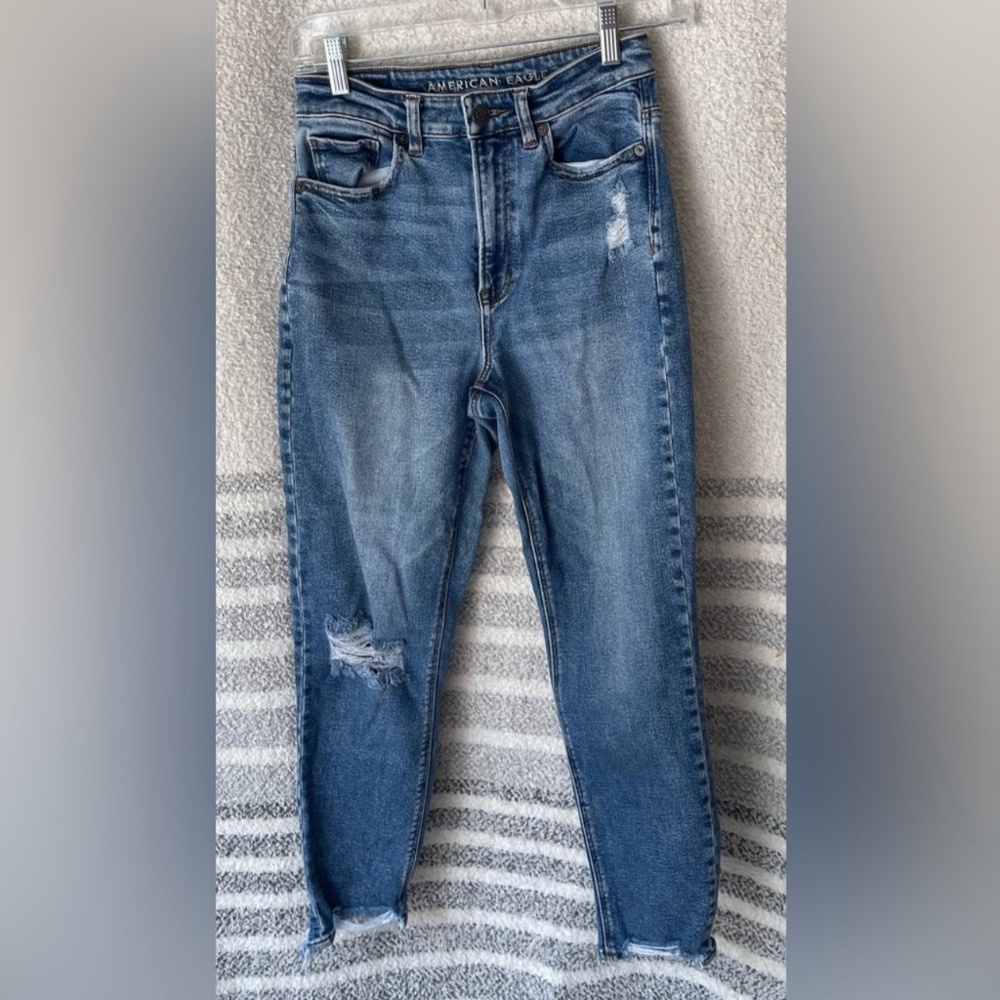2 for $15! American Eagle high rise mom jean - 2